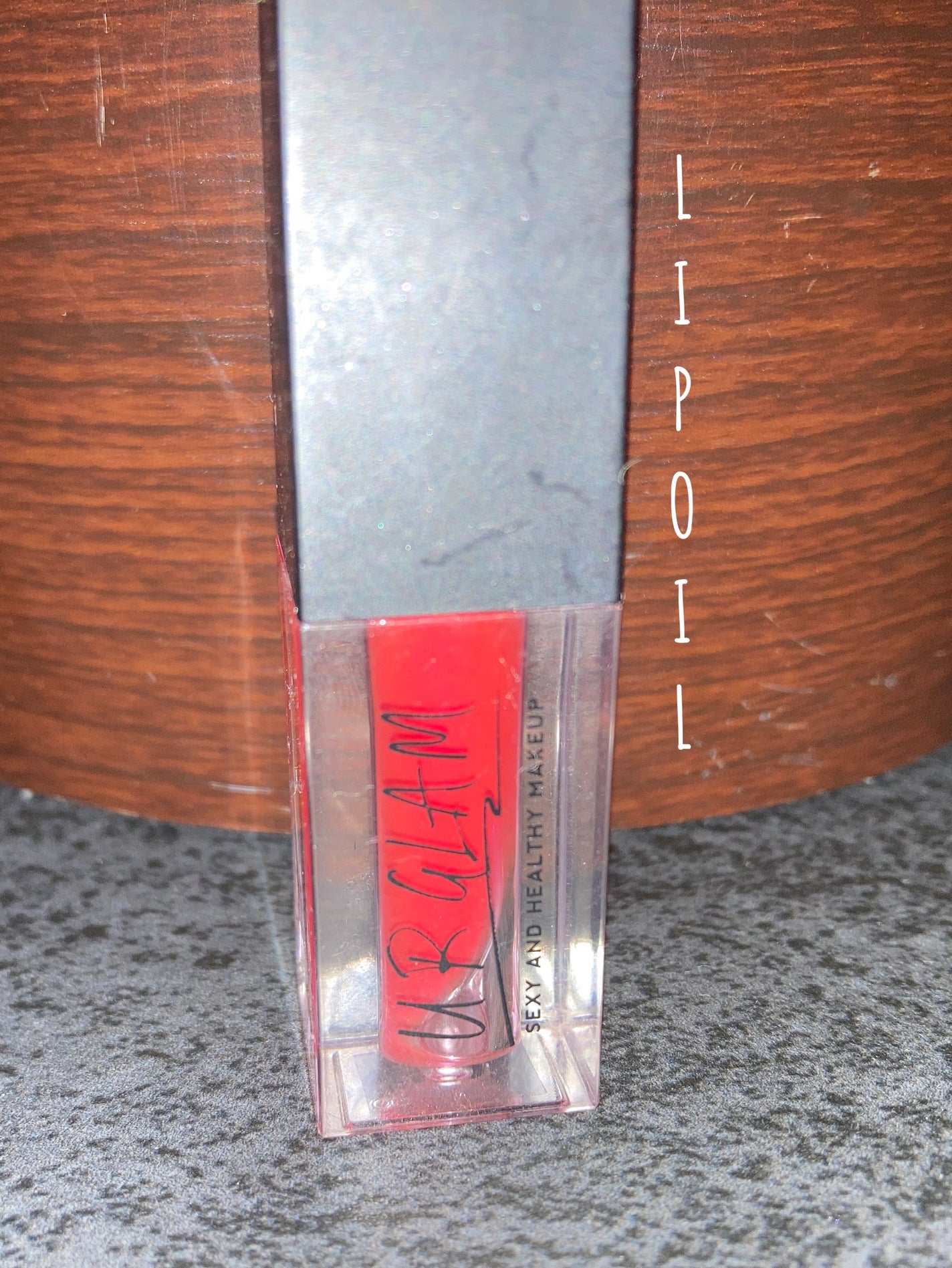 UR GLAM LIP OIL/U R GLAM/リップグロスを使ったクチコミ(1枚目)