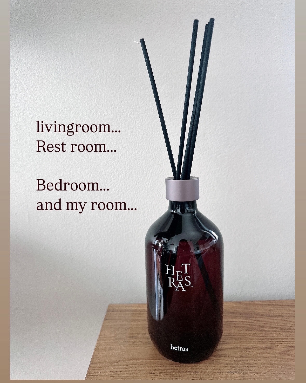 プレミアムディフューザー/hetras/ルームフレグランスを使ったクチコミ（3枚目）