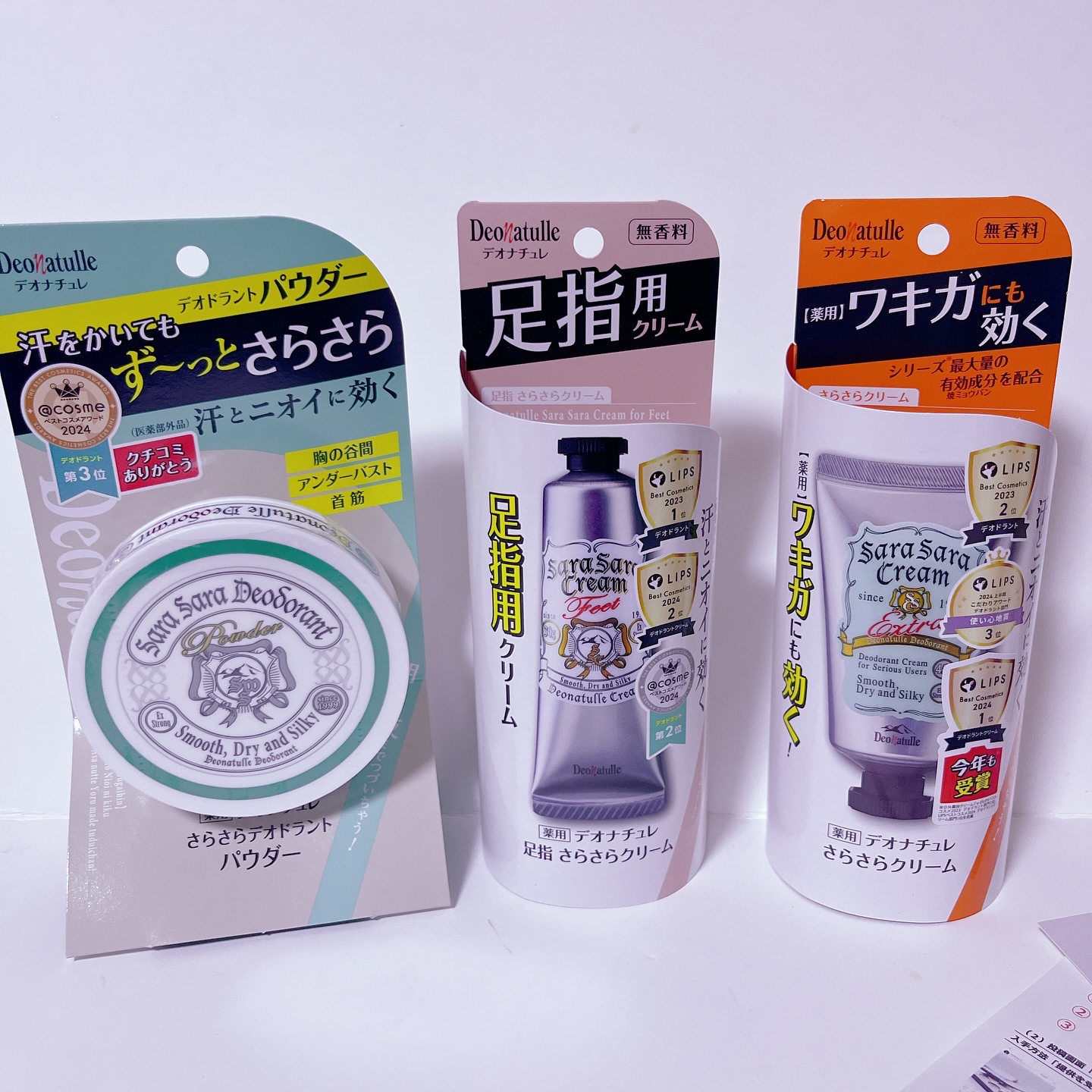 薬用さらさらデオドラントパウダー/デオナチュレ/デオドラント・制汗剤を使ったクチコミ（1枚目）