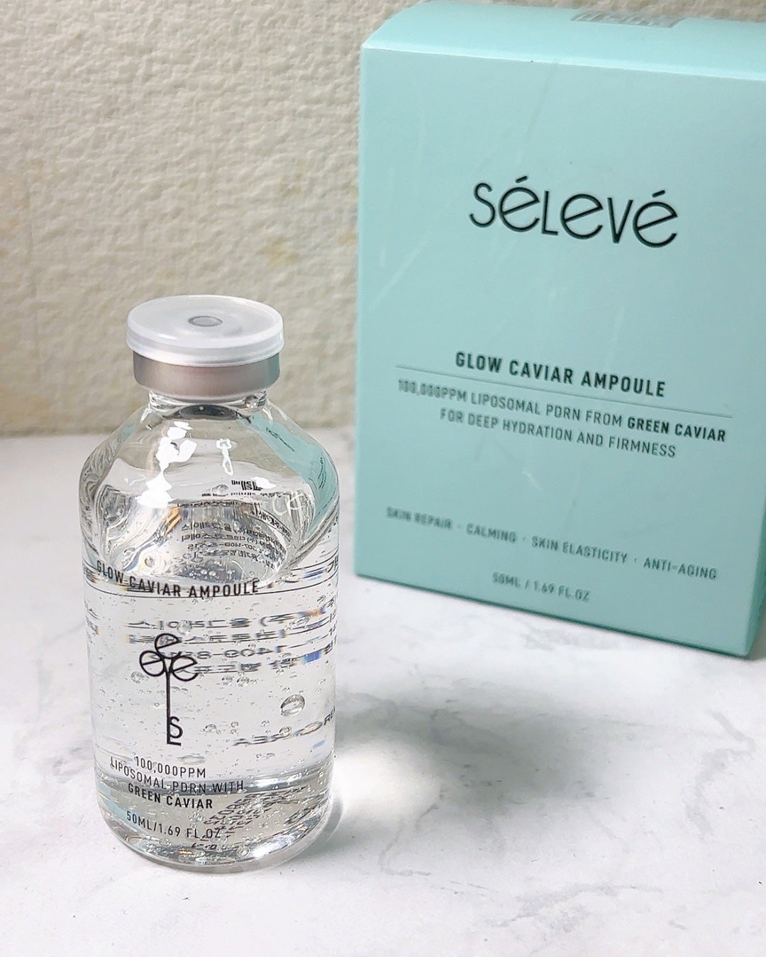 グロウキャビアアンプル/SELEVE/美容液を使ったクチコミ(6枚目)