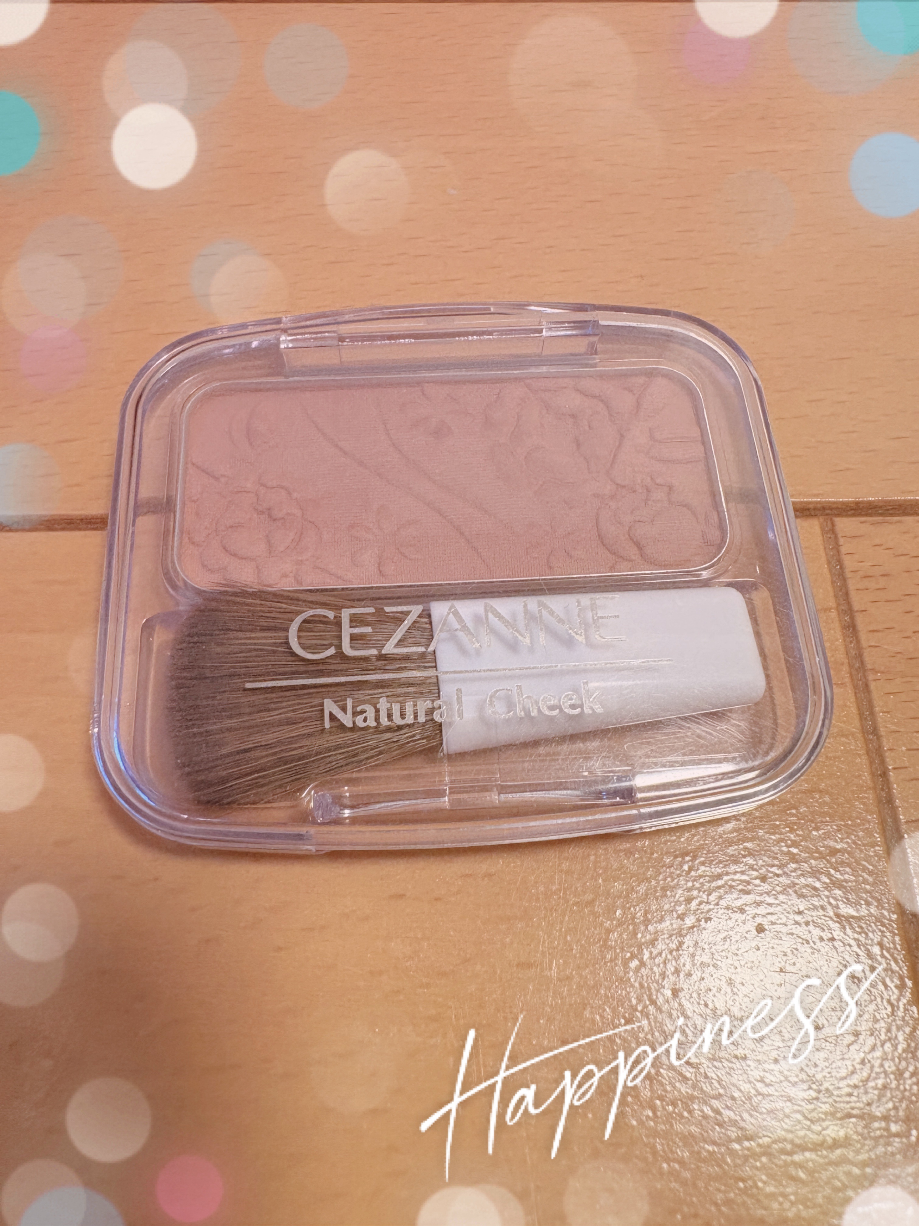 ナチュラル チークN/CEZANNE/パウダーチークを使ったクチコミ（1枚目）