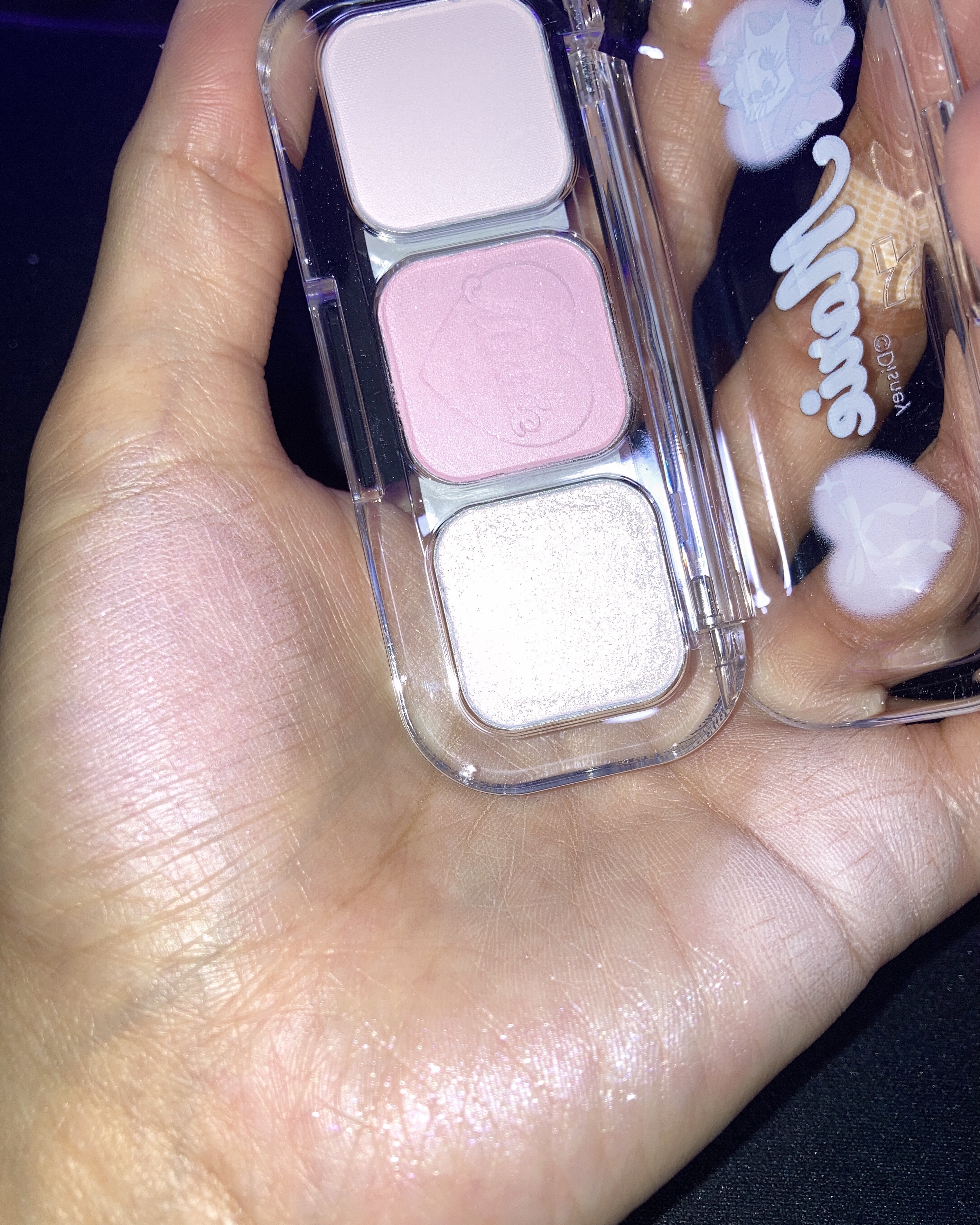 アイトーンアイシャドウパレット（マリーエディション）/TONYMOLY/アイシャドウパレットを使ったクチコミ（3枚目）