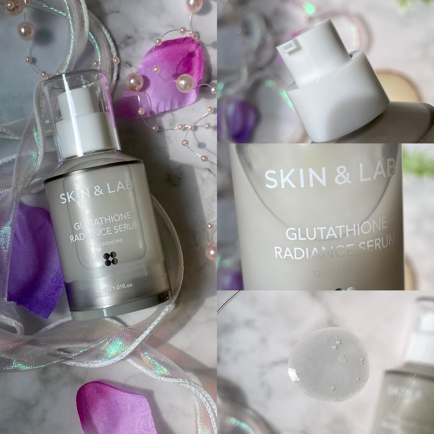 グルタチオンラディアンスセラム/SKIN&LAB/美容液を使ったクチコミ(3枚目)