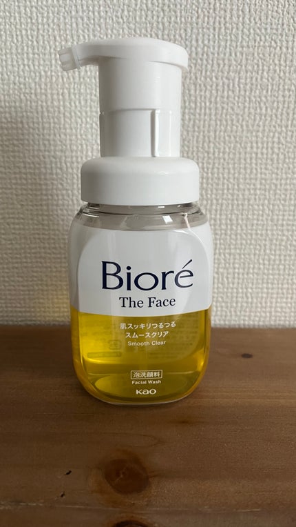 ビオレ ザフェイス 泡洗顔料 スムースクリア/ビオレ/泡洗顔を使ったクチコミ(1枚目)