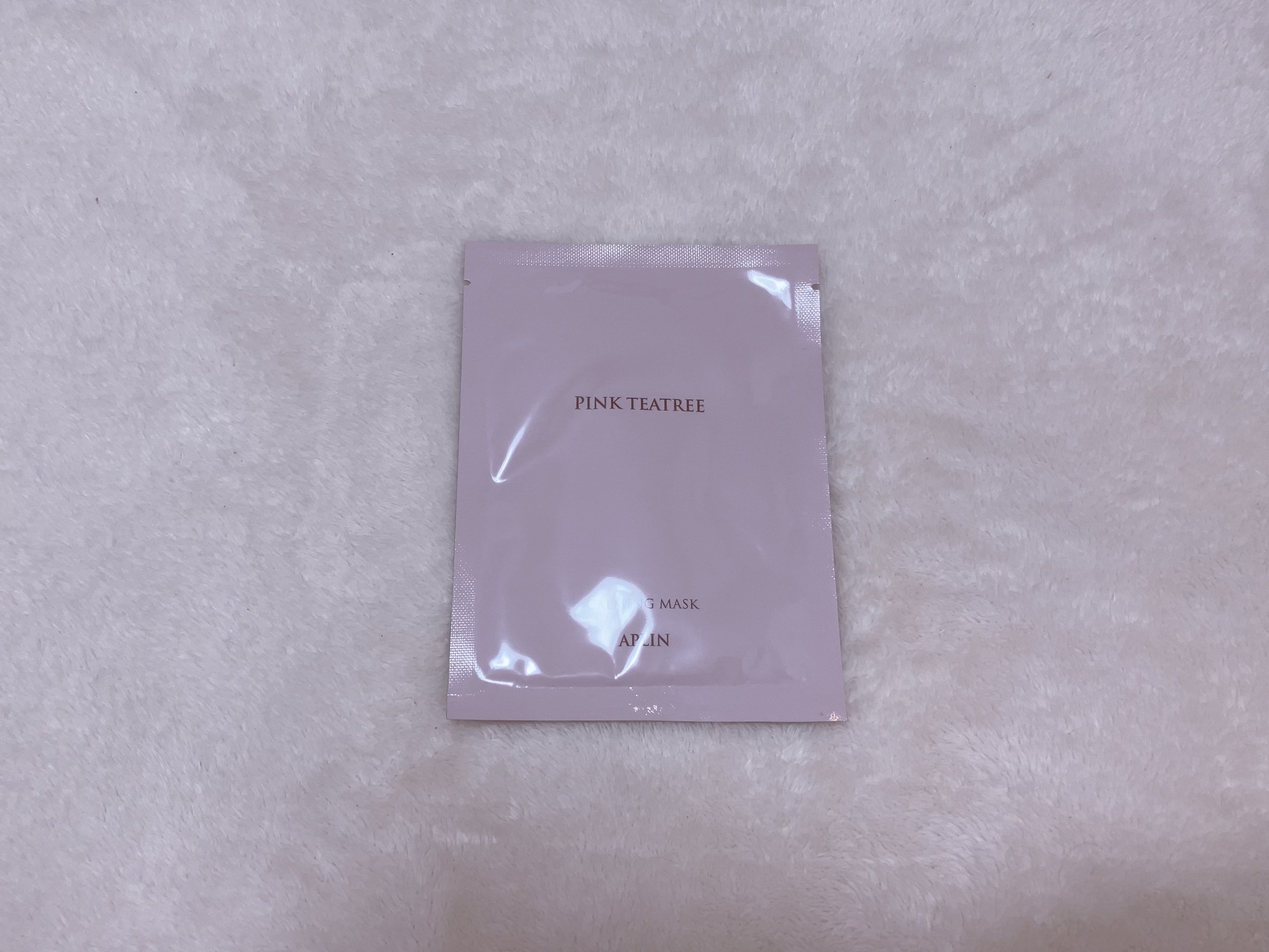 ピンクティーツリーマスクパック/APLIN/シートマスク・パックを使ったクチコミ（1枚目）