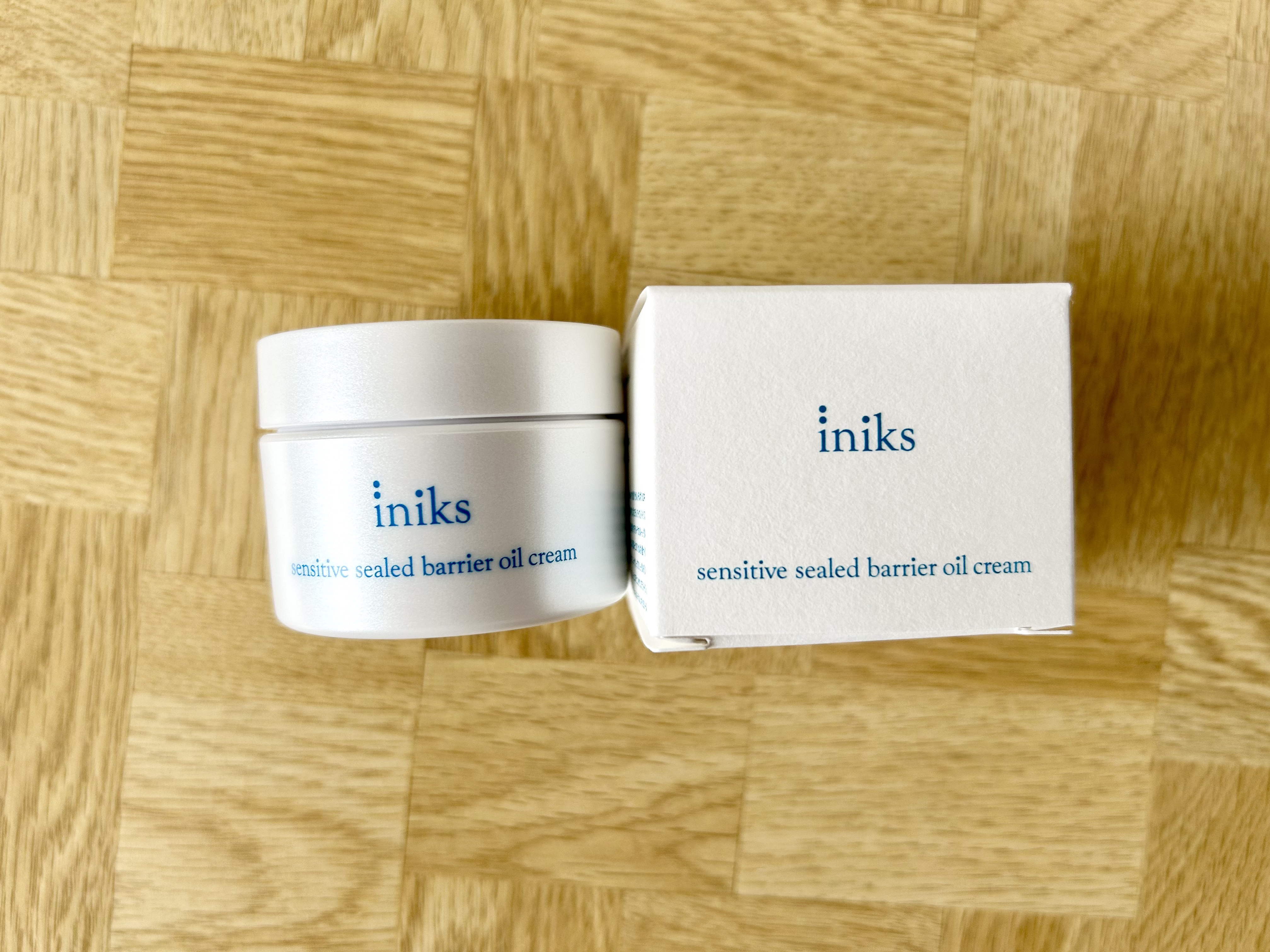 iniks センシティブ シールドバリア オイルクリーム　N 【医薬部外品】/iniks/フェイスクリームを使ったクチコミ（1枚目）