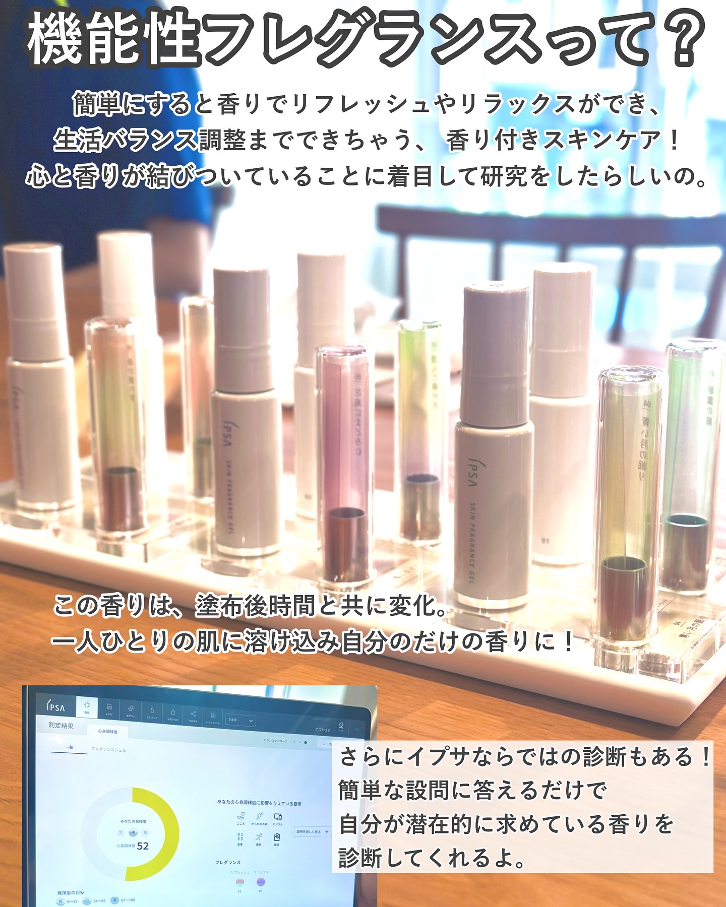 イプサ スキンフレグランスジェル 02 澄んだ陽の光/IPSA/香水(その他)を使ったクチコミ（3枚目）