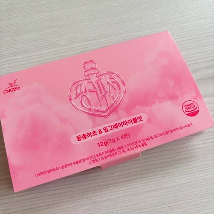 飲める美容ピンクDIYドリンク ピンクポーション ゼロカロリー・冬虫夏草/PINK POTION /美容ドリンクを使ったクチコミ(4枚目)