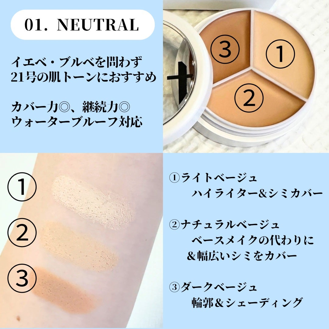 カバーアッププロコンシーラー/TFIT/パレットコンシーラーを使ったクチコミ(2枚目)