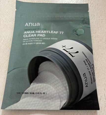 ドクダミ77%クリアパッド/Anua/トナーパッドを使ったクチコミ(1枚目)