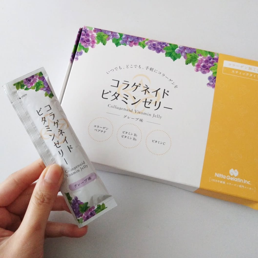 コラゲネイド ビタミンゼリー グレープ味/新田ゼラチンダイレクト/ゼリー飲料を使ったクチコミ（3枚目）