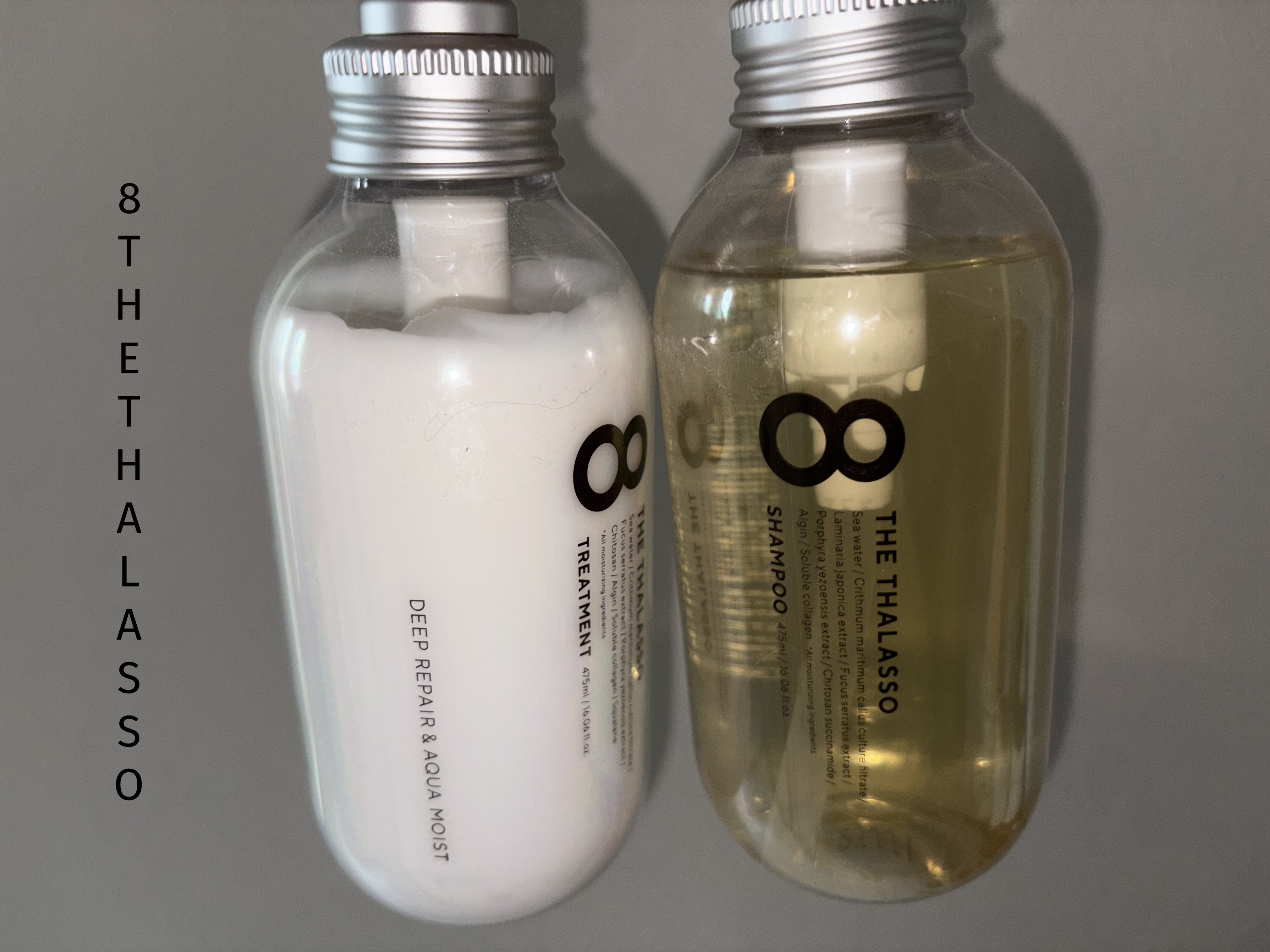 [旧商品]クレンジングリペア＆モイスト 美容液シャンプー／ディープリペア＆アクアモイスト 美容液トリートメント/エイトザタラソ/市販シャンプーを使ったクチコミ（1枚目）