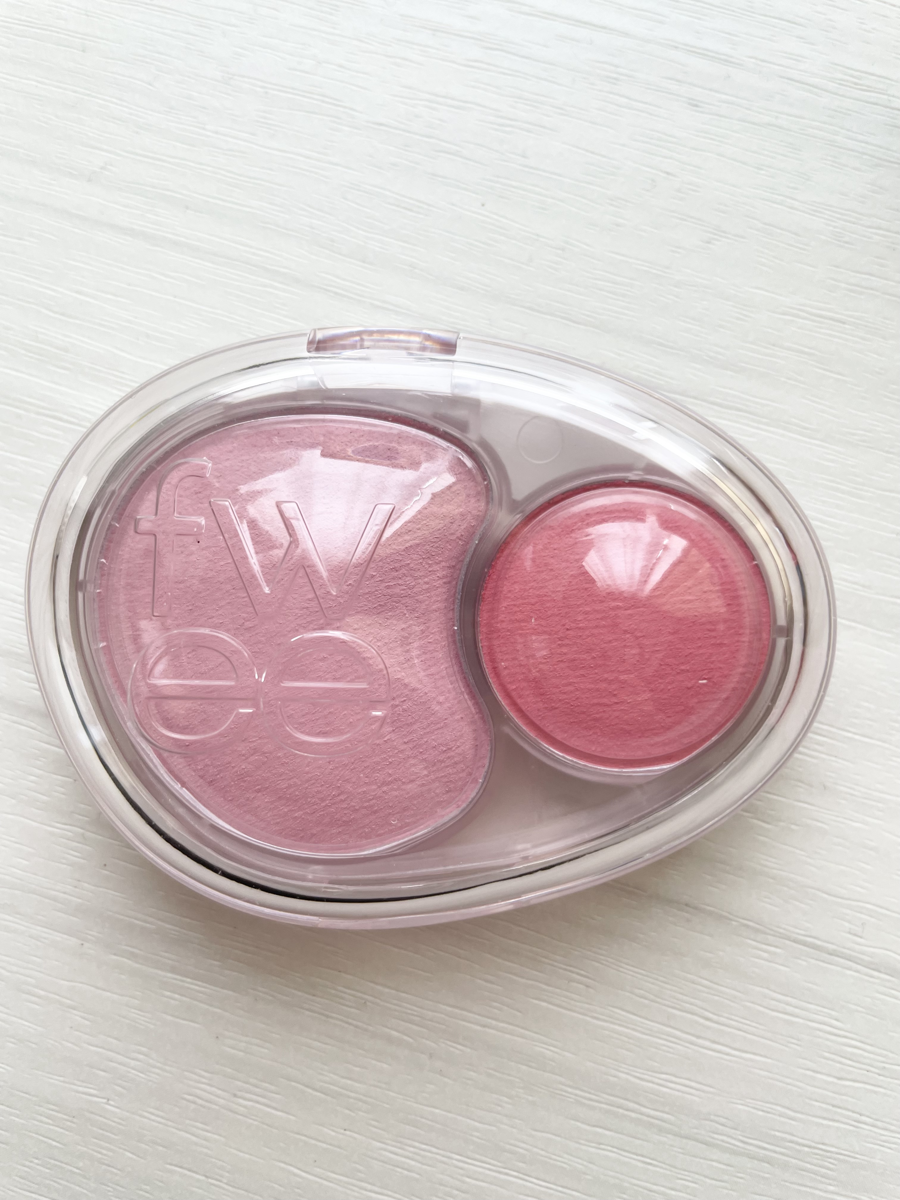 デュアルチークメロウ/fwee/ジェル・クリームチークを使ったクチコミ（2枚目）