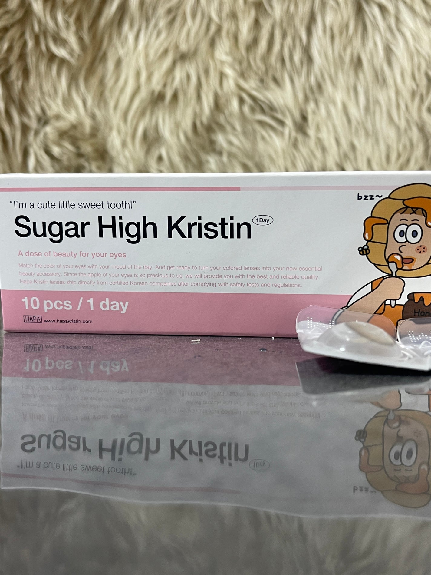 Suger High Kristin/Hapa kristin/カラーコンタクトレンズを使ったクチコミ(1枚目)