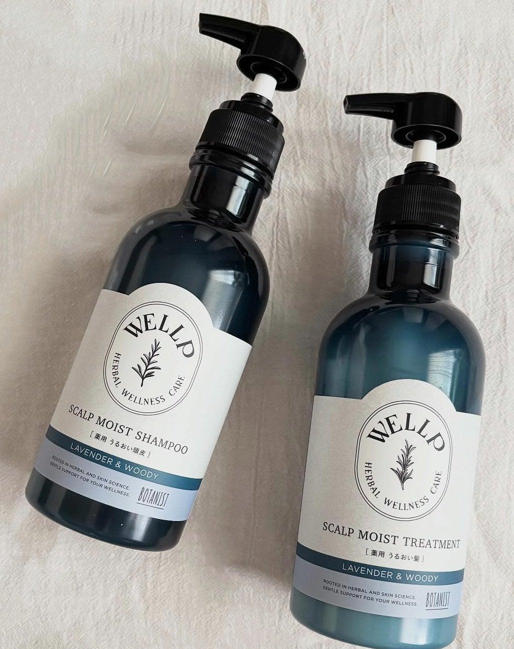 薬用スカルプケアシャンプー/トリートメント モイスト/WELLP/市販シャンプーを使ったクチコミ(1枚目)