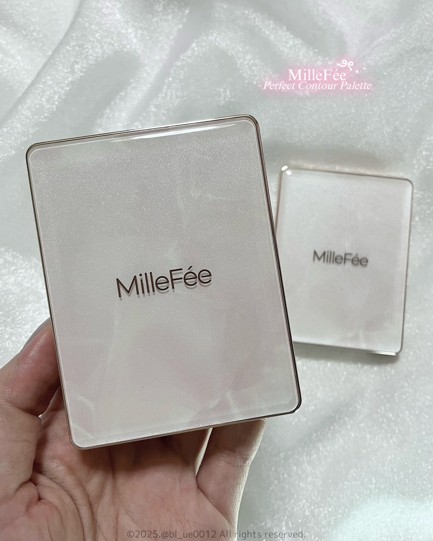 チート顔コントゥアパレット/MilleFée/パウダーハイライトを使ったクチコミ（2枚目）