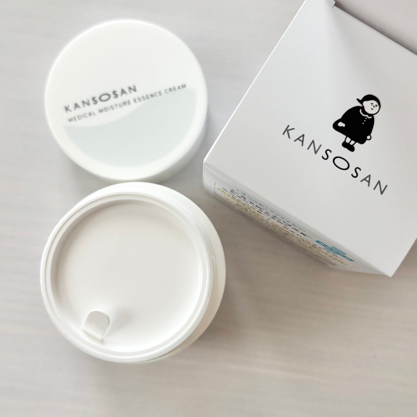 乾燥さん 薬用しっとりクリーム 【医薬部外品】/乾燥さん/フェイスクリームを使ったクチコミ(4枚目)
