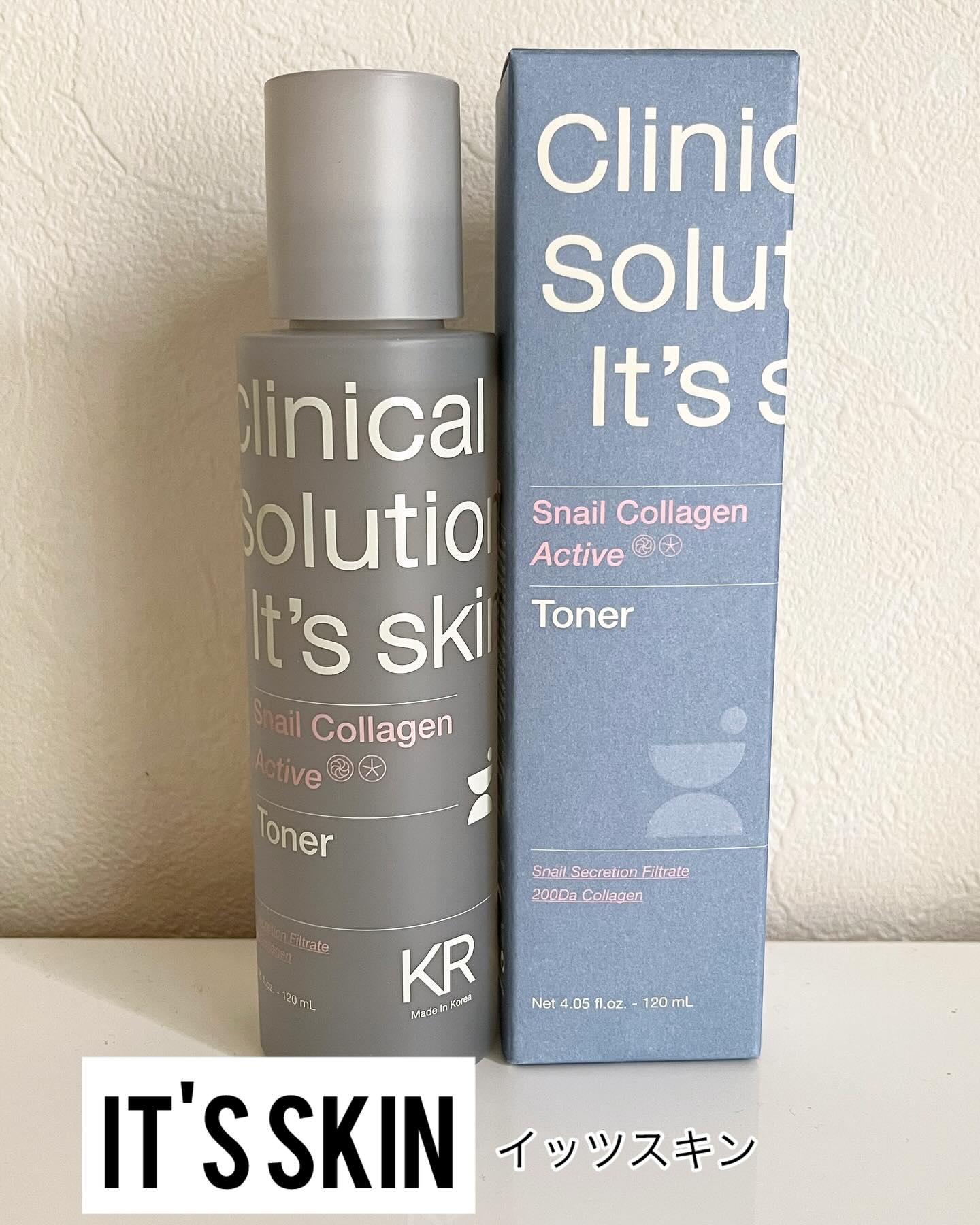 スネイルコラーゲンアクティブトナー/It's skin/化粧水を使ったクチコミ（1枚目）