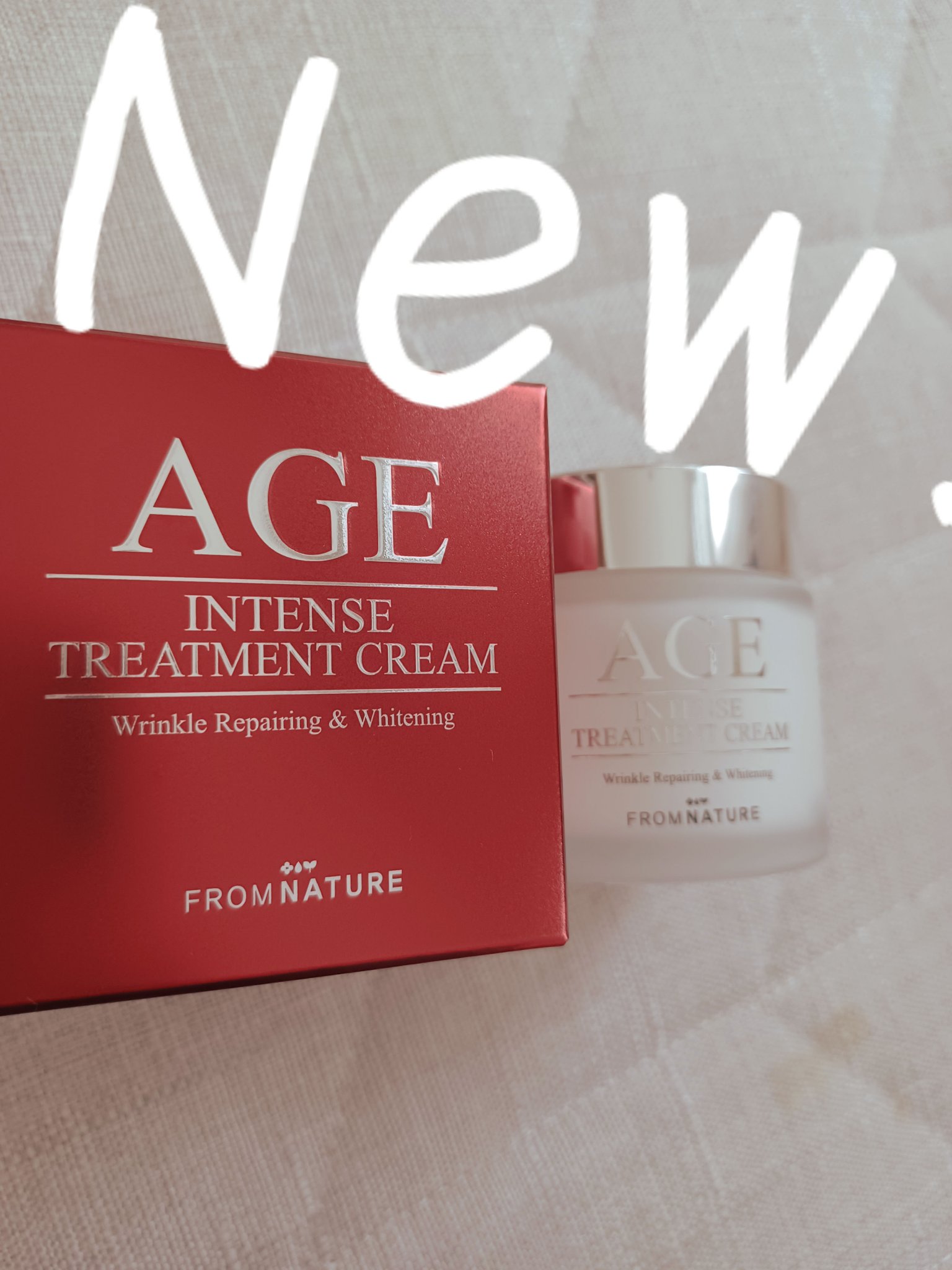 エイジ トリートメント クリーム/FROM NATURE/フェイスクリームを使ったクチコミ（3枚目）