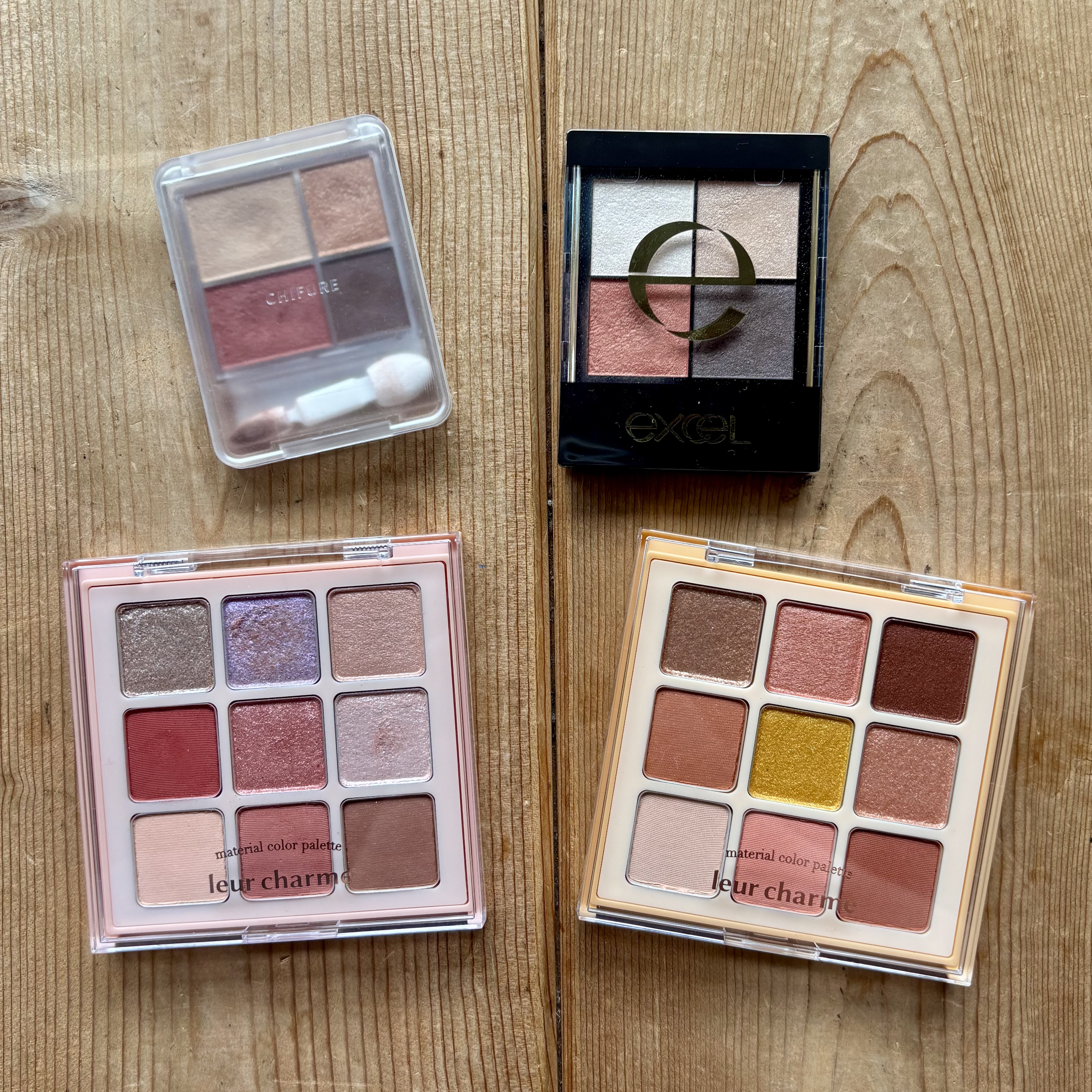 リアルクローズシャドウ/excel/アイシャドウパレットを使ったクチコミ（1枚目）