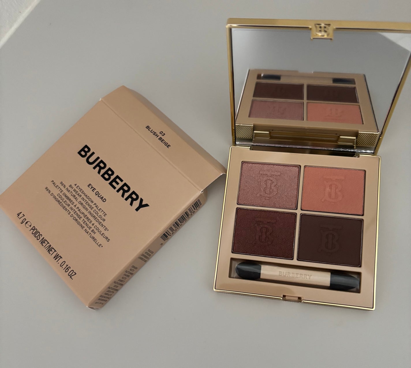 バーバリー アイ クアッド/Burberry Beauty/アイシャドウパレットを使ったクチコミ(1枚目)