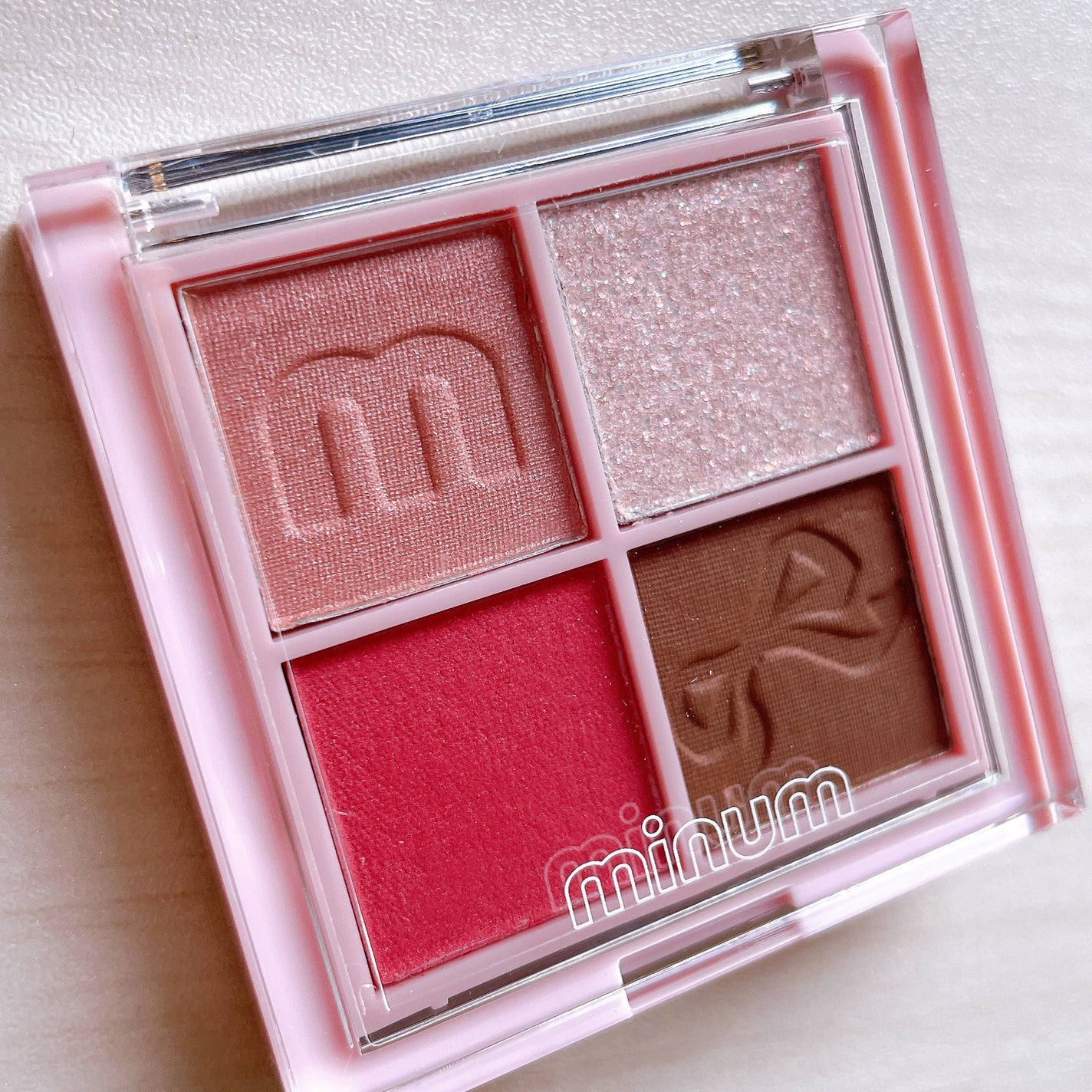 バブアイカラーパレット/minum/アイシャドウパレットを使ったクチコミ(3枚目)