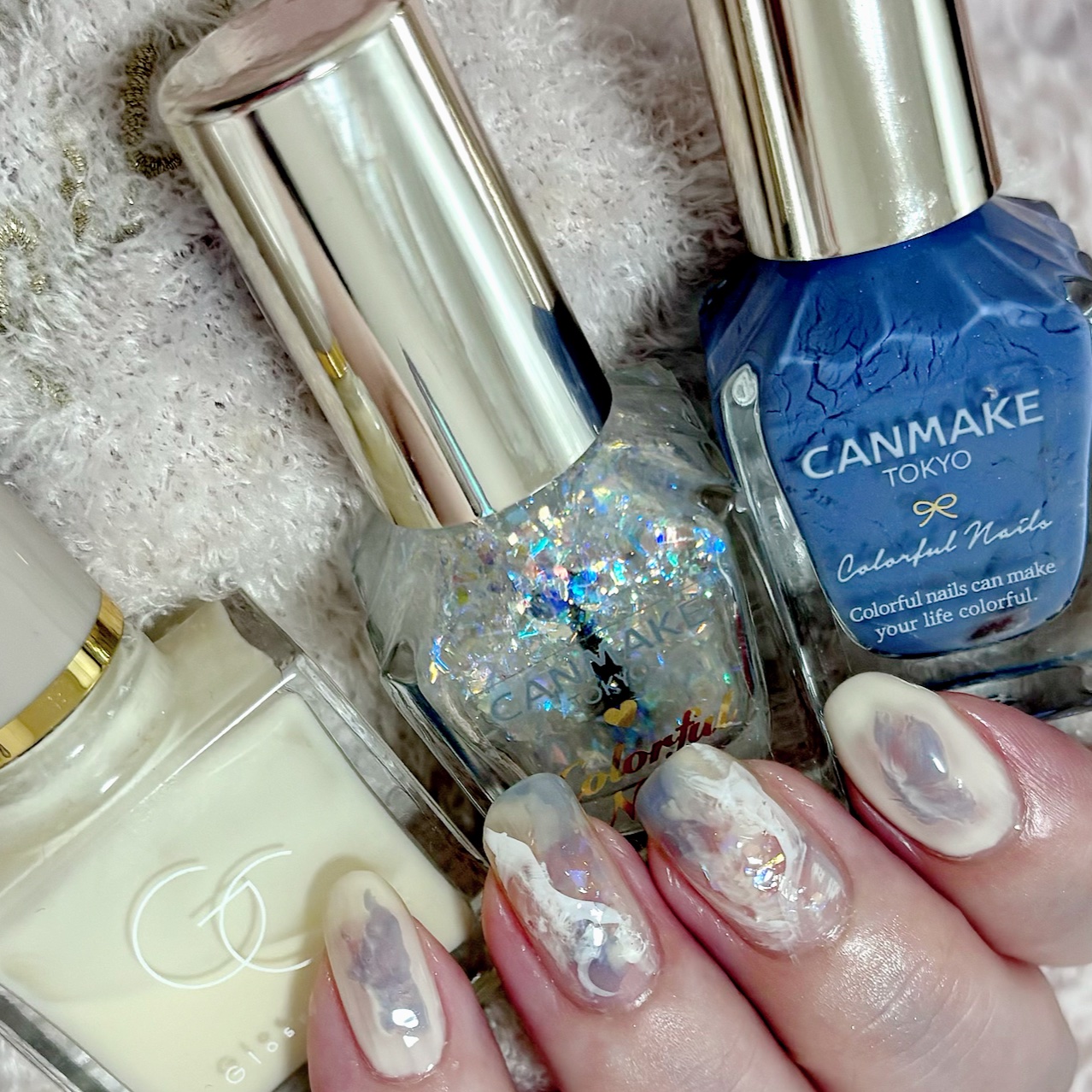 グロッシーコート/スキューズミー/オールインワンネイルを使ったクチコミ（1枚目）