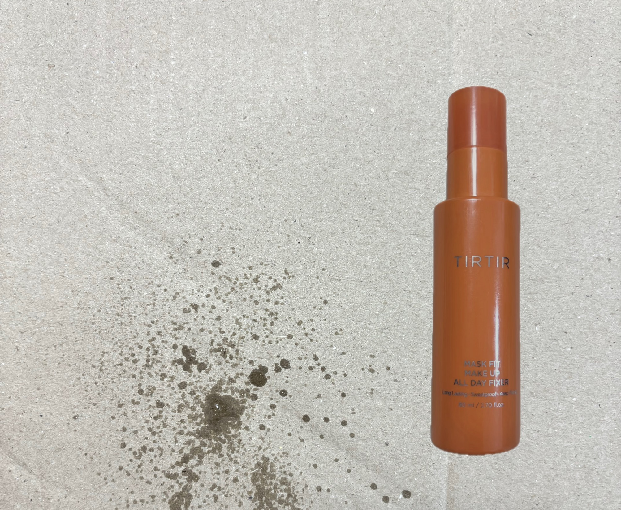 マスクフィットメイクアップ クールフィクサー/TIRTIR(ティルティル)/フィックスミストを使ったクチコミ（3枚目）
