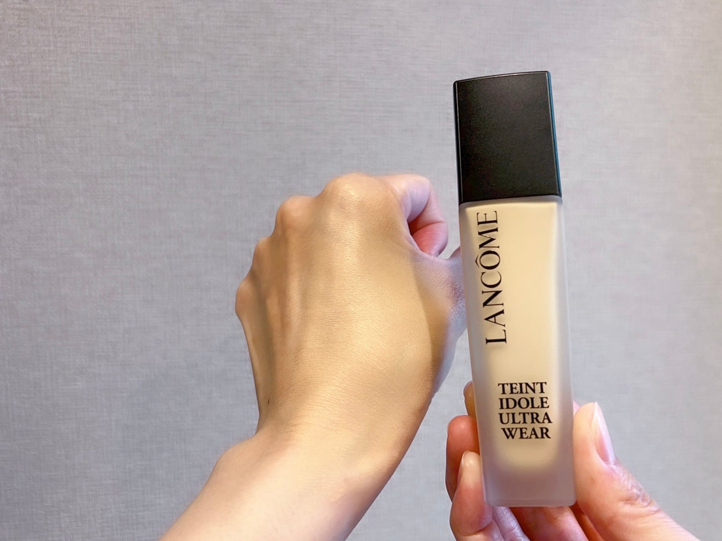 タンイドル ウルトラ ウェア リキッド N/LANCOME/リキッドファンデーションを使ったクチコミ(4枚目)