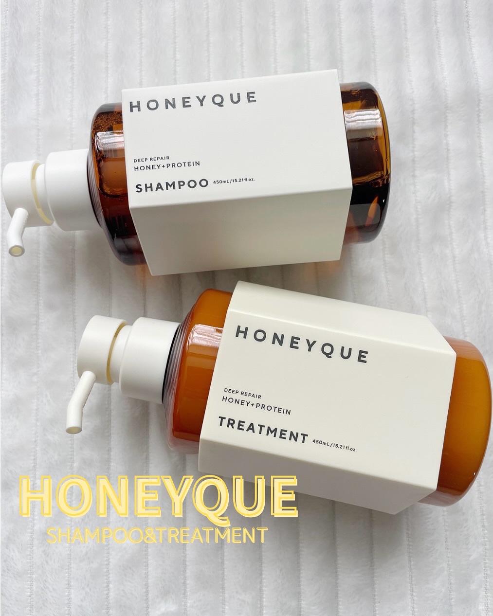 ディープリペア シャンプー モイスト／ヘアトリートメント モイスト/ハニーク/市販シャンプーを使ったクチコミ（1枚目）