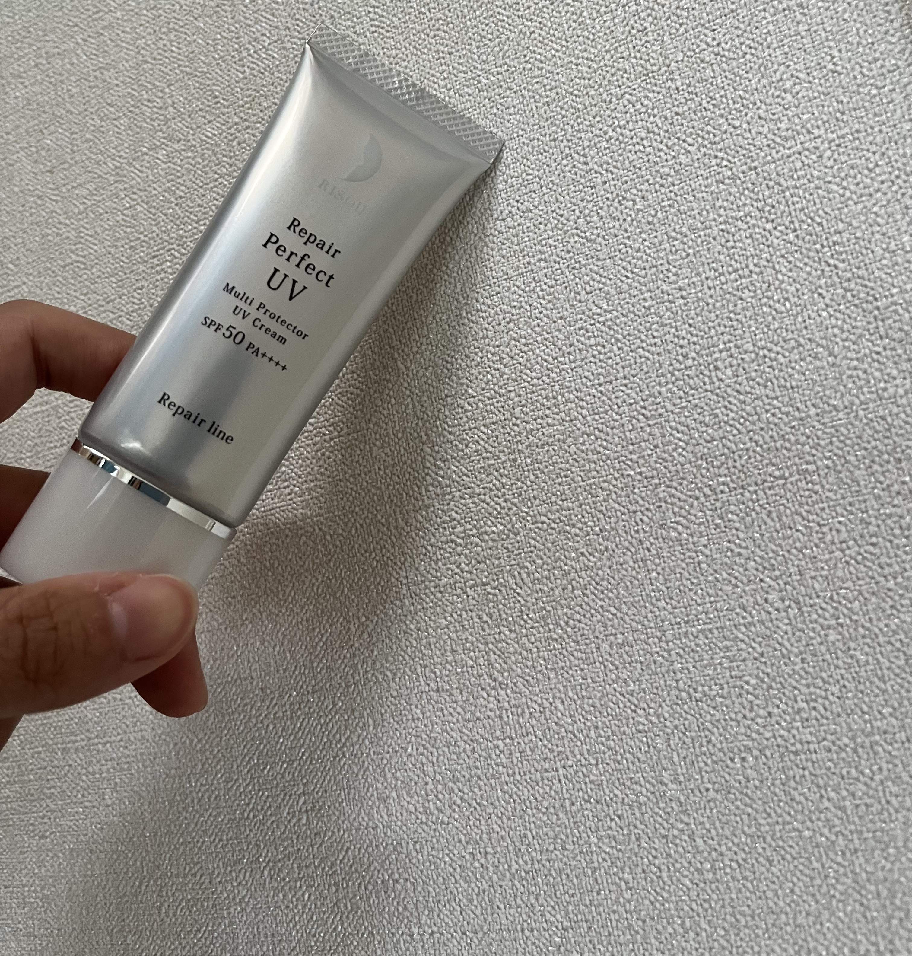 リソウ リペア パーフェクトUVクリーム/リソウコーポレーション/日焼け止めクリームを使ったクチコミ（1枚目）