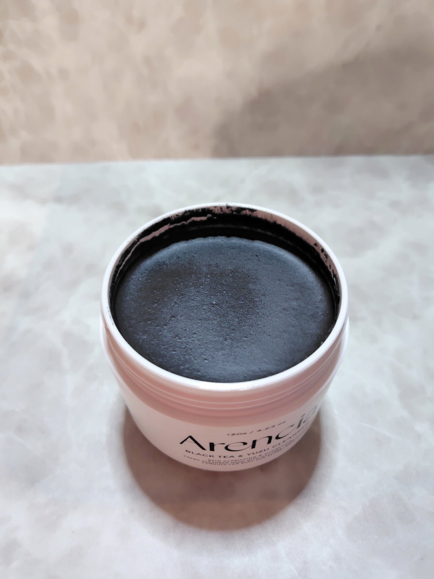 フレッシュもちソープ「ブラックティー&ユズ」120g/アレンシア/その他洗顔料を使ったクチコミ(2枚目)