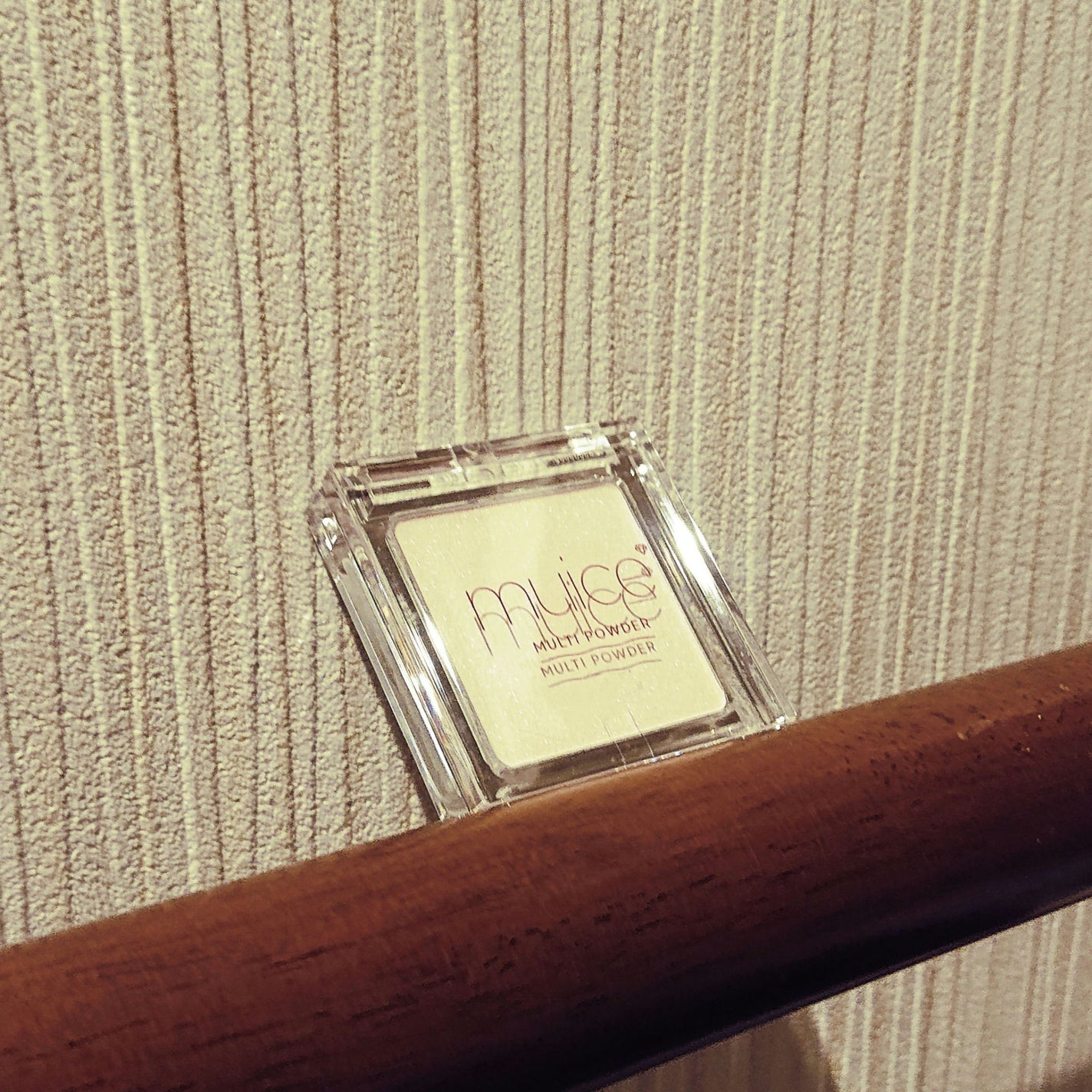 スポットメンテパウダー/muice/プレストパウダーを使ったクチコミ(1枚目)