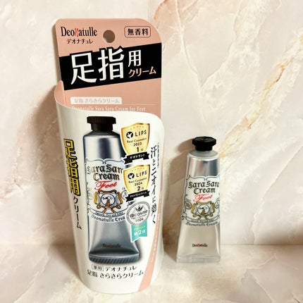 薬用足指さらさらクリーム/デオナチュレ/デオドラント・制汗剤を使ったクチコミ(2枚目)