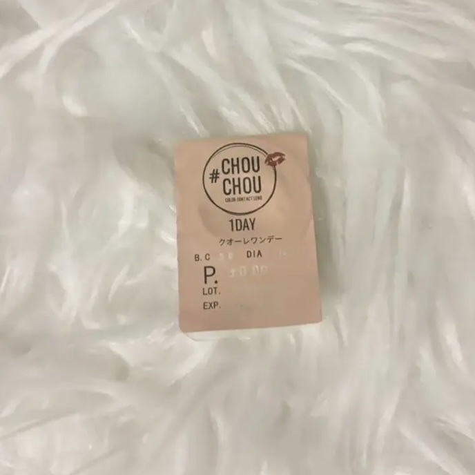 #CHOUCHOU（チュチュ）1day/CHOUCHOU/ワンデー（１DAY）カラコンを使ったクチコミ（1枚目）