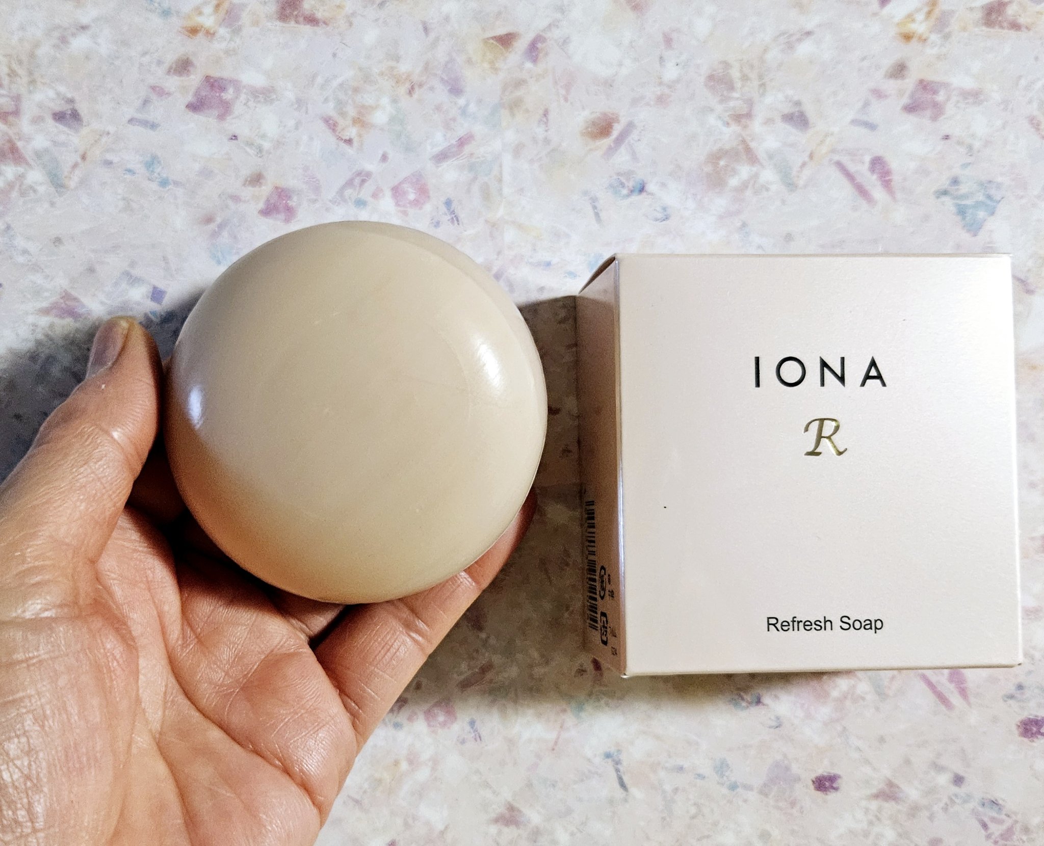 イオナR リフレッシュソープ/イオナR (イオナアール)/洗顔石鹸を使ったクチコミ（2枚目）