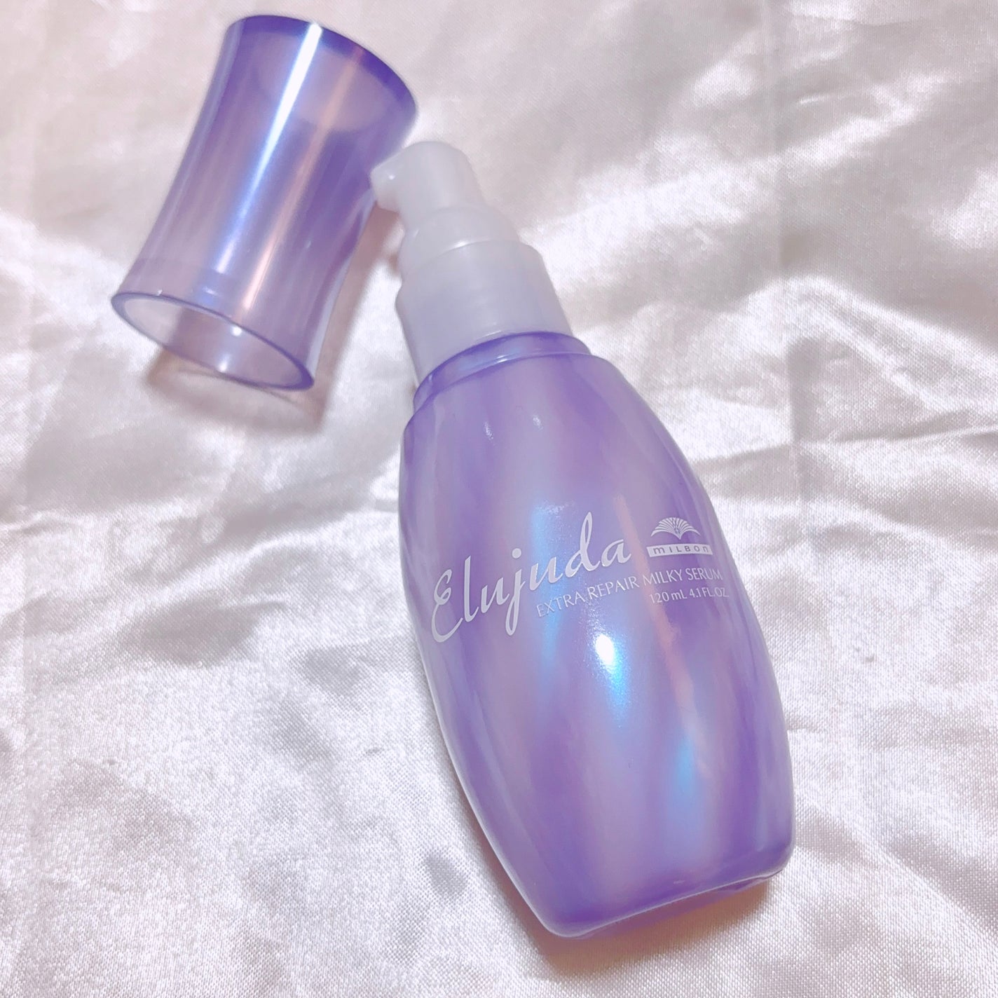 エルジューダ エクストラリペア ミルキーセラム/エルジューダ/ヘアオイルを使ったクチコミ(3枚目)