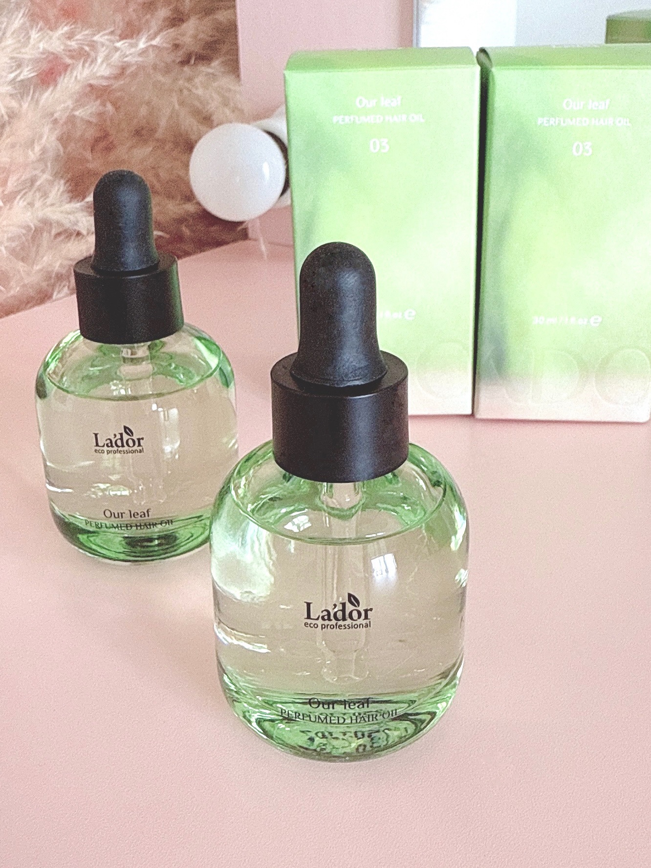 パフュームヘアオイル アワーリーフ/La'dor/ヘアオイルを使ったクチコミ（1枚目）