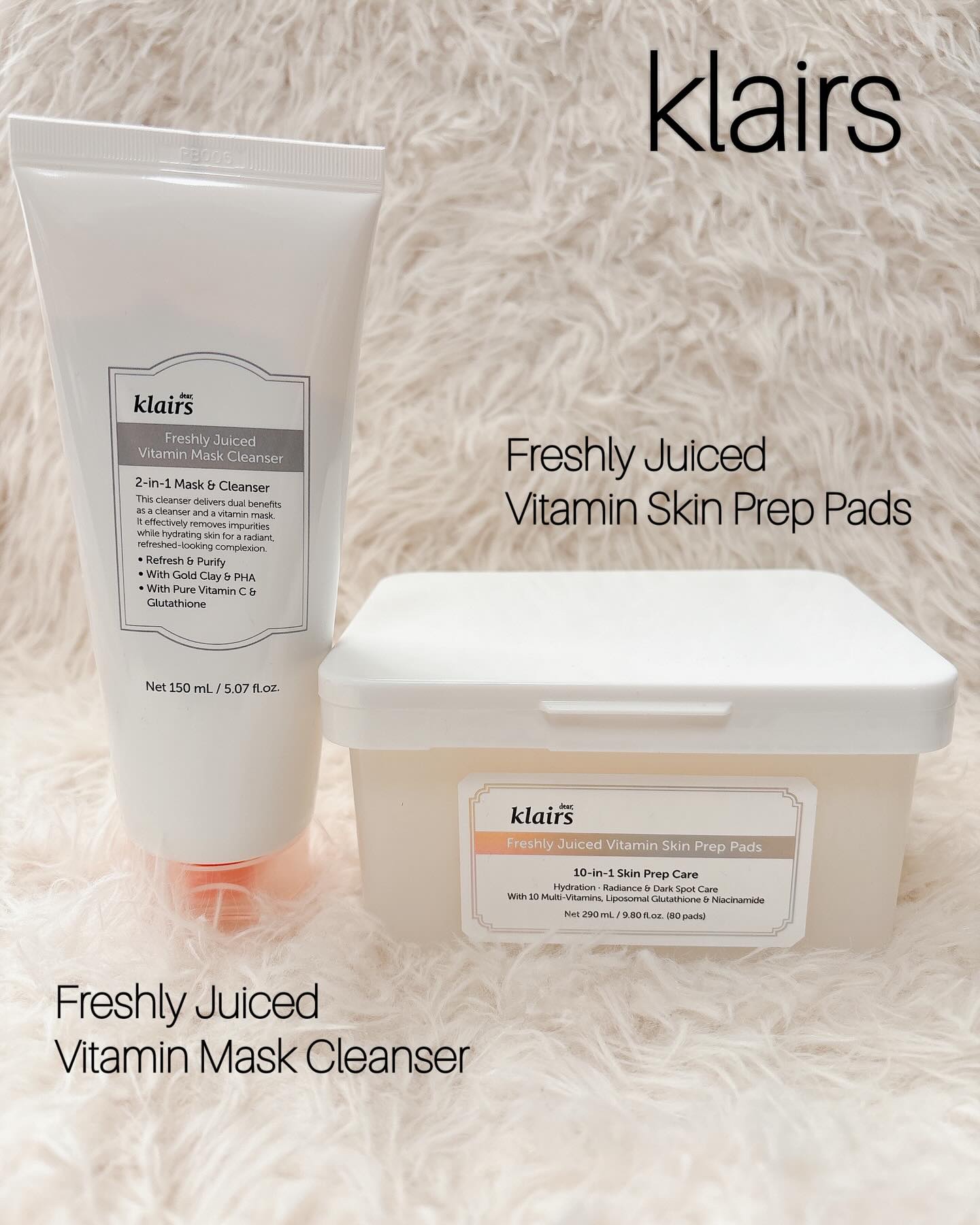 ビタグル10マスク/Klairs/シートマスク・パックを使ったクチコミ（1枚目）