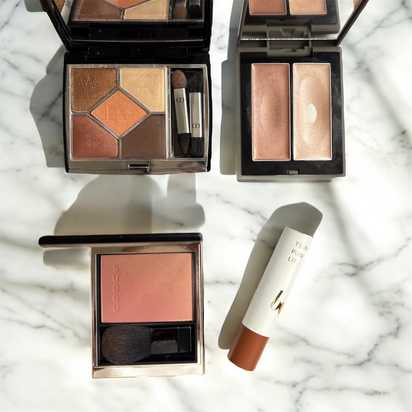 THREE シマリング グロー デュオ/THREE/クリームハイライトを使ったクチコミ(2枚目)