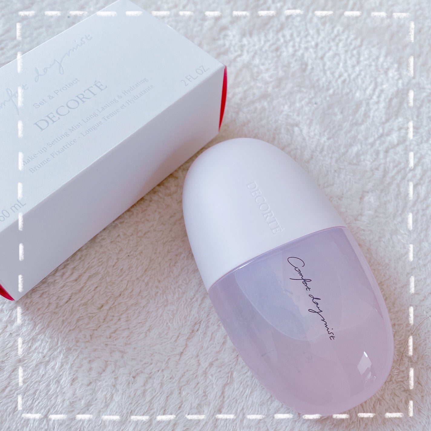 コンフォート デイミスト セット&プロテクト/DECORTÉ/ミスト状化粧水を使ったクチコミ(1枚目)