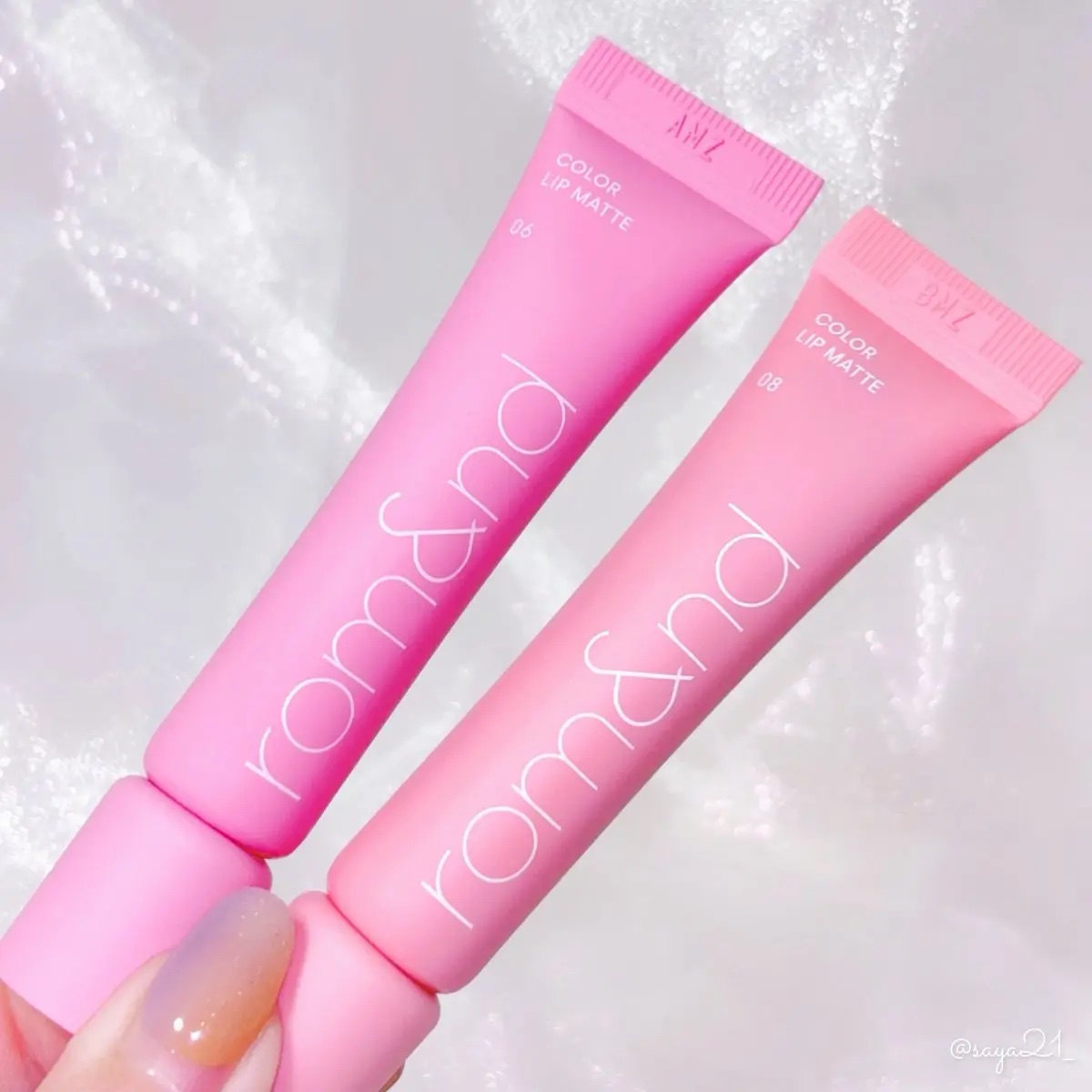 カラーリップマット/rom&nd/口紅を使ったクチコミ（1枚目）