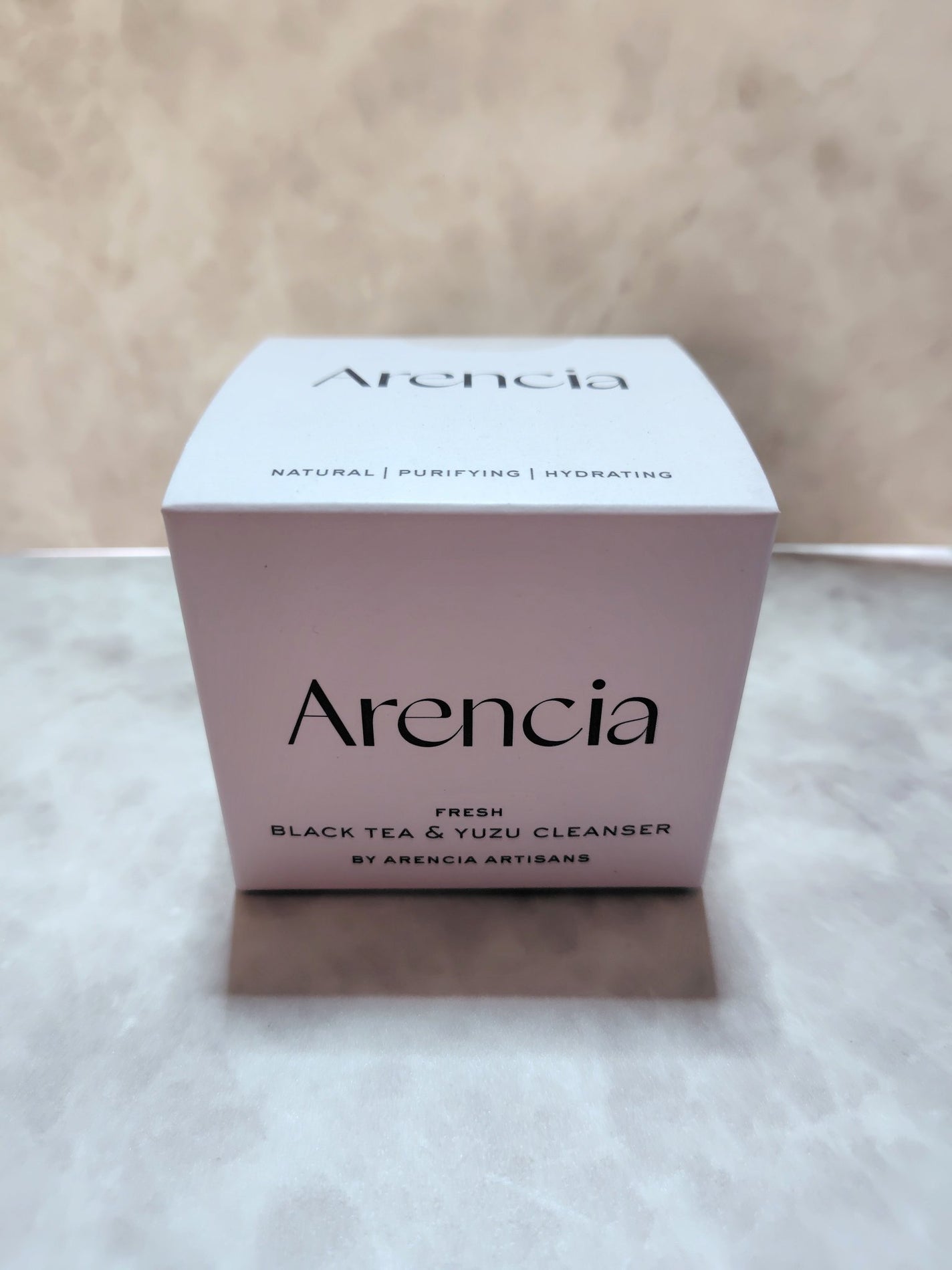 フレッシュもちソープ「ブラックティー&ユズ」120g/アレンシア/その他洗顔料を使ったクチコミ(4枚目)