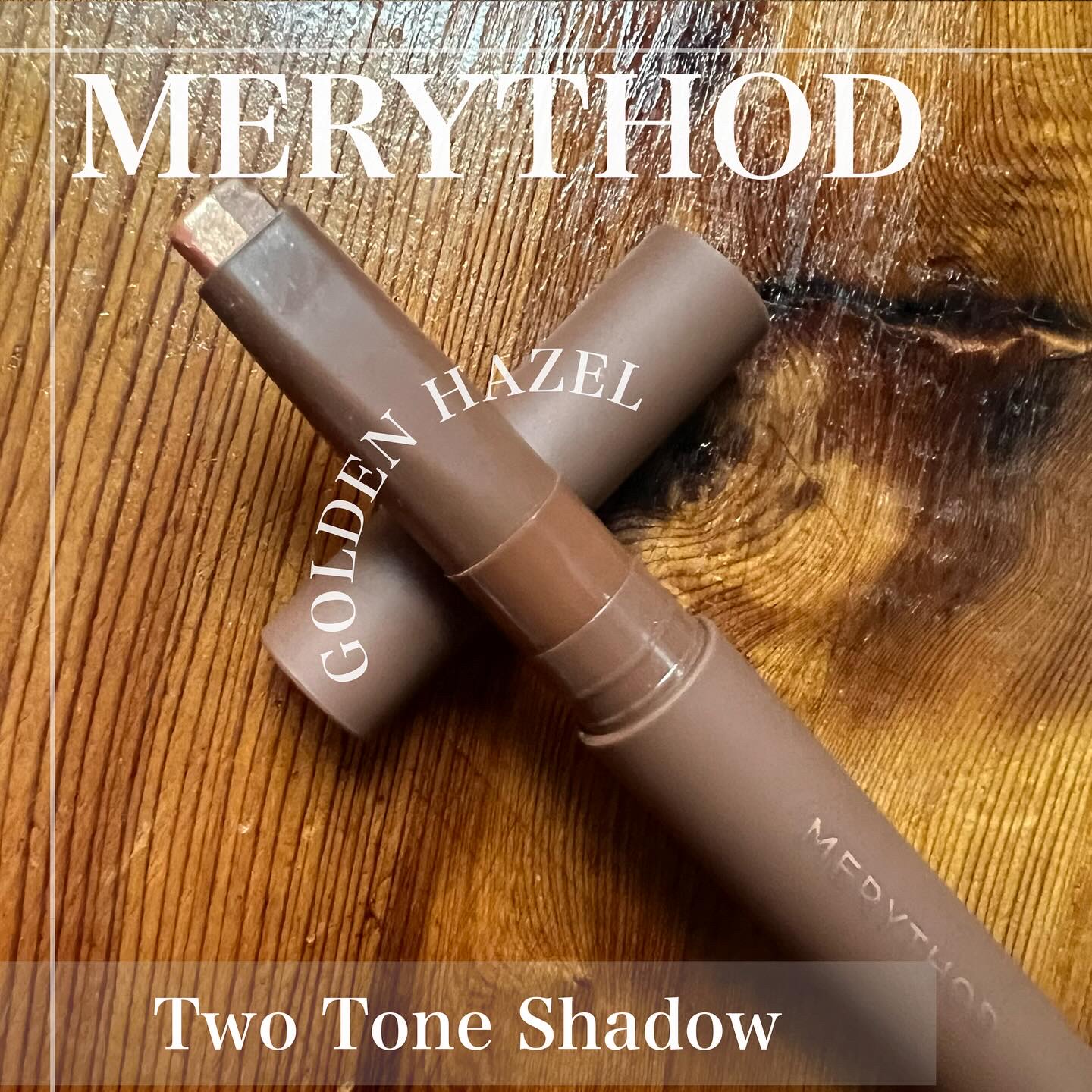 ツートーンシャドウ/MERYTHOD/スティックアイシャドウを使ったクチコミ（1枚目）