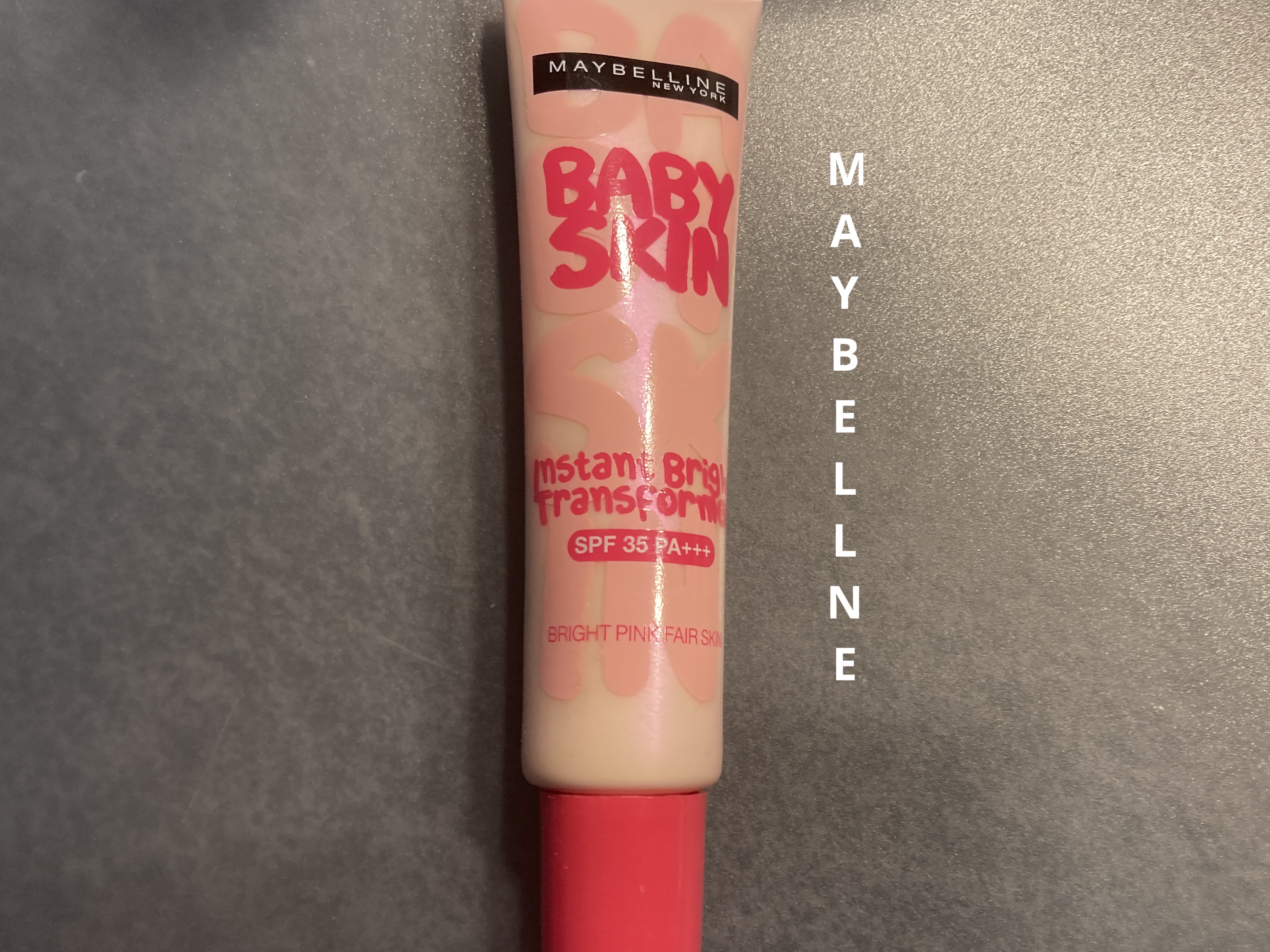 スキン ブライトナー 01 パーリィピンク/MAYBELLINE NEW YORK/化粧下地を使ったクチコミ（1枚目）