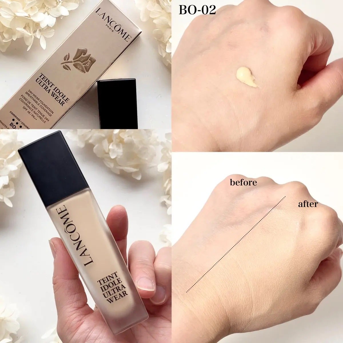 タンイドル ウルトラ ウェア リキッド N/LANCOME/リキッドファンデーションを使ったクチコミ(2枚目)