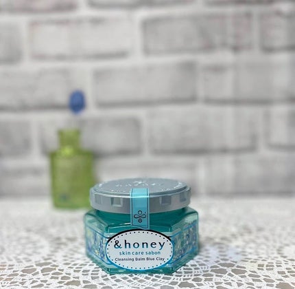 アンドハニー サボン クレンジングバーム ブルークレイ/&honey/クレンジングバームを使ったクチコミ(1枚目)