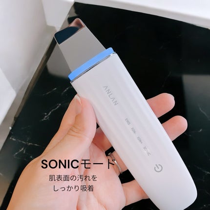 ロイヤル ウォーターピーリング IPX7完全防水/ANLAN/美顔器・マッサージを使ったクチコミ(2枚目)