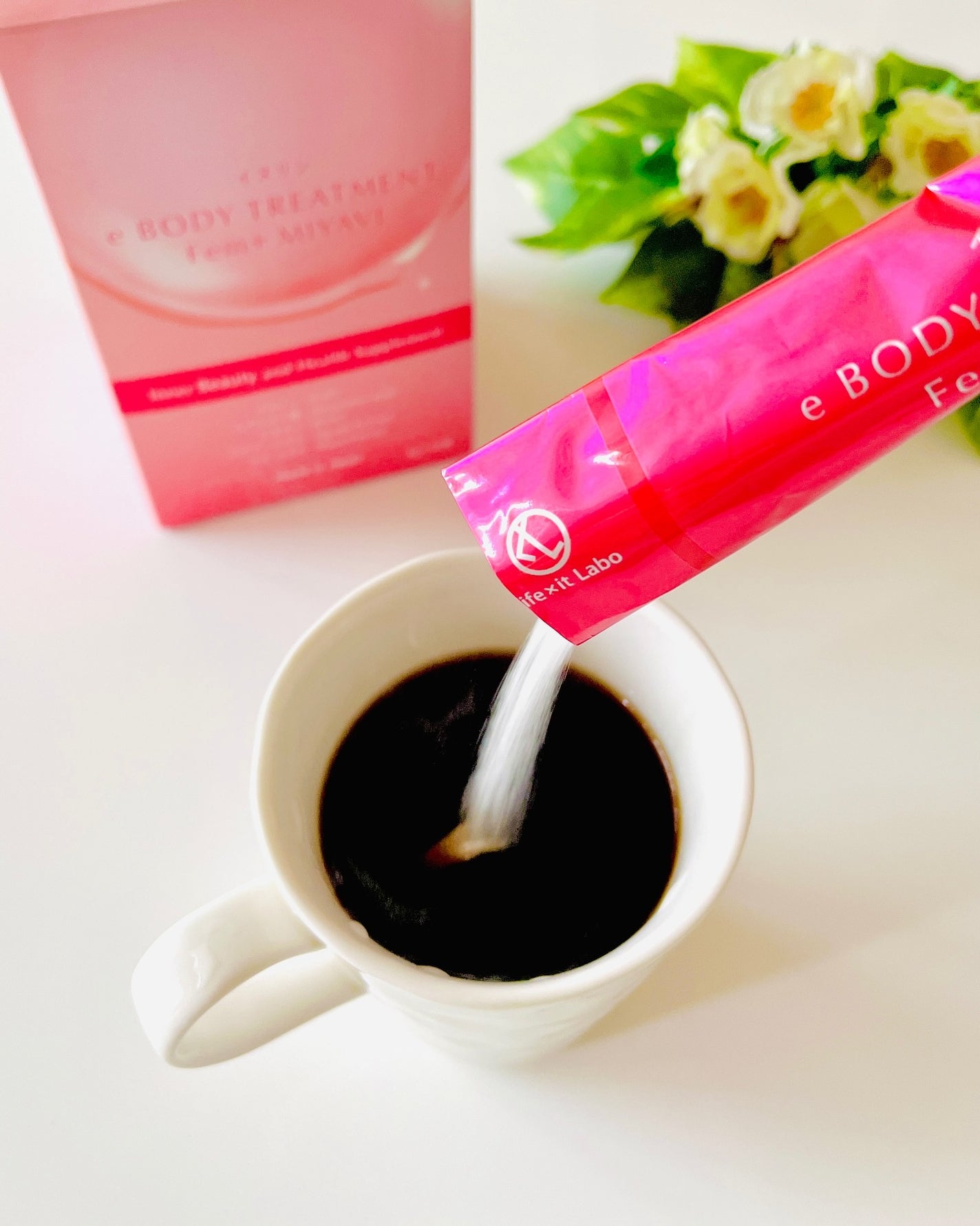 イヌリン e BODY TREATMENT Fem+ MIYAVI/イヌリン/健康サプリメントを使ったクチコミ(4枚目)