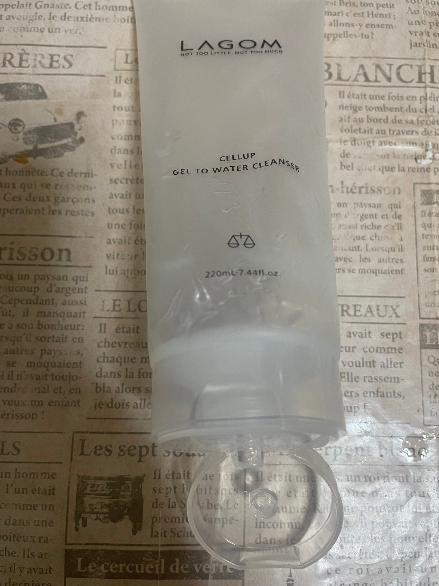 ラゴム ジェルトゥウォーター クレンザー(朝用洗顔)/LAGOM /その他洗顔料を使ったクチコミ(1枚目)